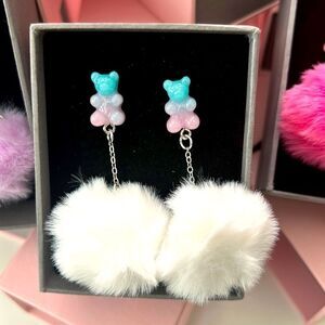 Gummy Bear Plush Earrings